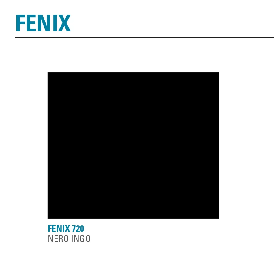 Extendable Table Up to 300 cm in Stratified Fenix Made in Italy - Bastiano Viadurini