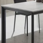 Extendable Table Up to 334 cm in Aluminum and Hpl Made in Italy - Filiberto Viadurini