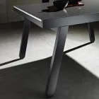 Extendable Table up to 240 cm in Lacquered Wood Made in Italy - Adrienne Viadurini