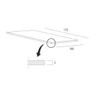 Extendable Table Up to 280 cm in Fenix Made in Italy, Precious - Aresto Viadurini