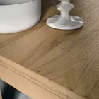 Extendable Oak Wood Table Made in Italy - Sondrio Viadurini