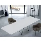 Modern Extendable Table 14 Seats with Laminated Top Made in Italy - Ezzellino  Viadurini