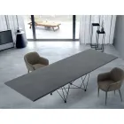 Modern Extendable Table 14 Seats with Laminated Top Made in Italy - Ezzellino  Viadurini