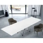 Modern Extendable Table 14 Seats with Laminated Top Made in Italy - Ezzellino  Viadurini