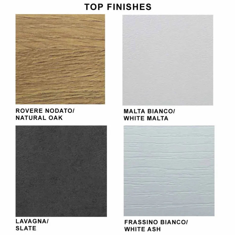 Modern Extendable Table 14 Seats with Laminated Top Made in Italy - Ezzellino  Viadurini