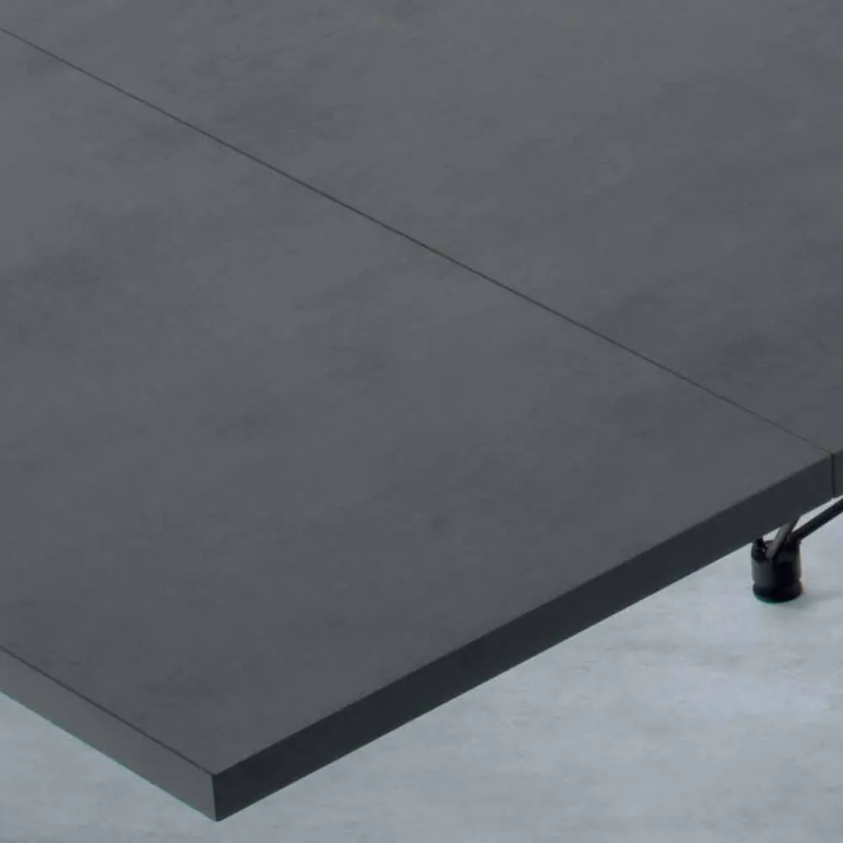 Modern Extendable Table 14 Seats with Laminated Top Made in Italy - Ezzellino  Viadurini