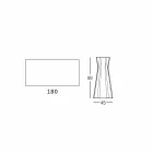 High Table with Hpl Top and Polyethylene Base Made in Italy - Tinuccia Viadurini