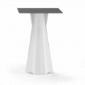 High Table with Hpl Top and Polyethylene Base Made in Italy - Tinuccia