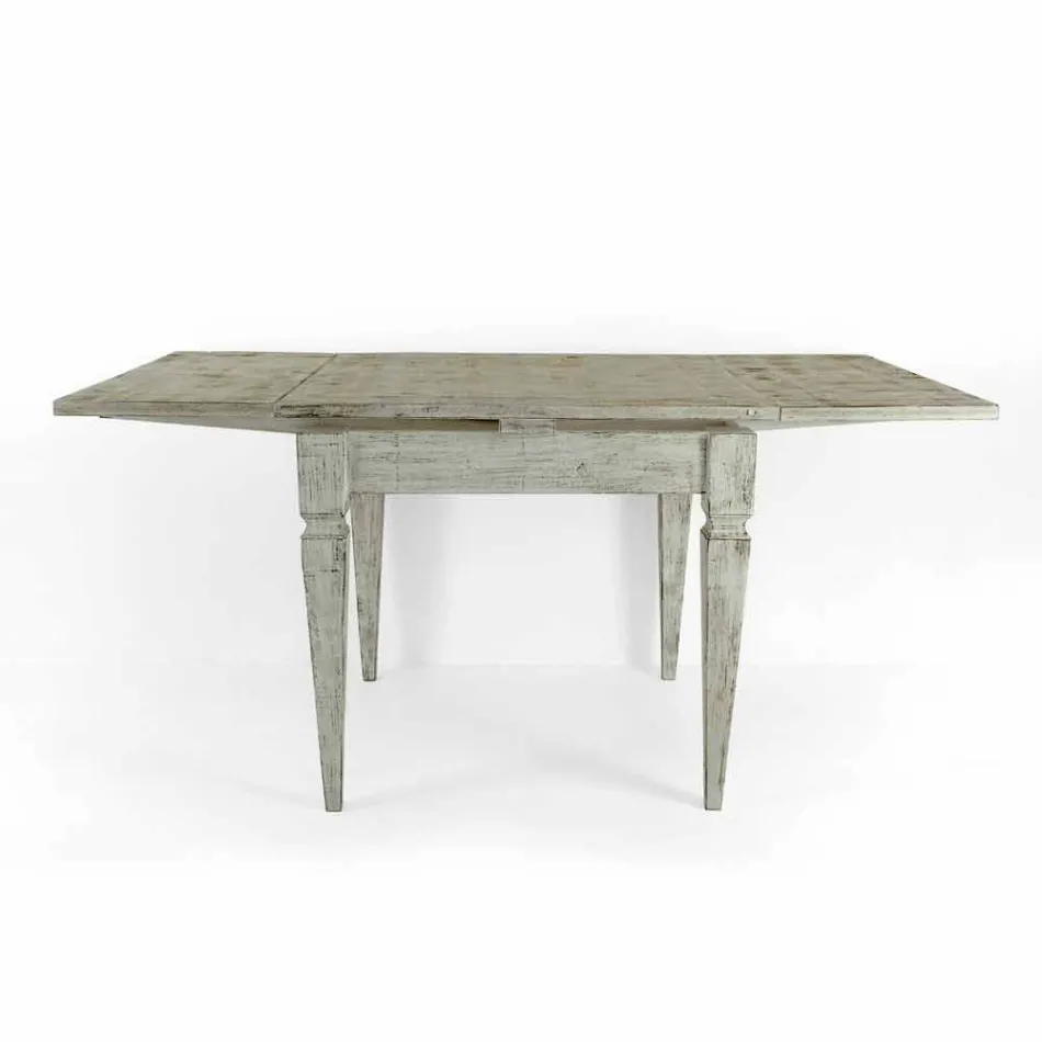 Extendable Artisan Table Up to 170 cm in Wood Made in Italy - Marseille Viadurini