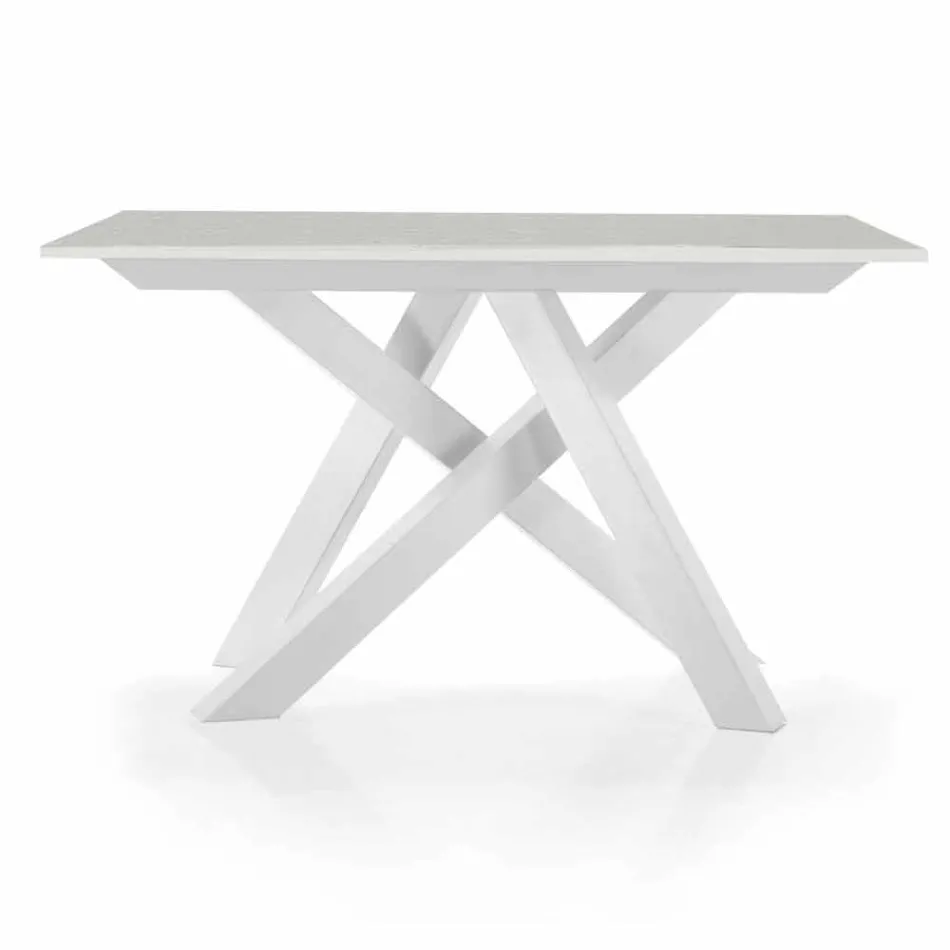 Extendable Table Console up to 325 cm in Melamine Made in Italy – Settimmio Viadurini