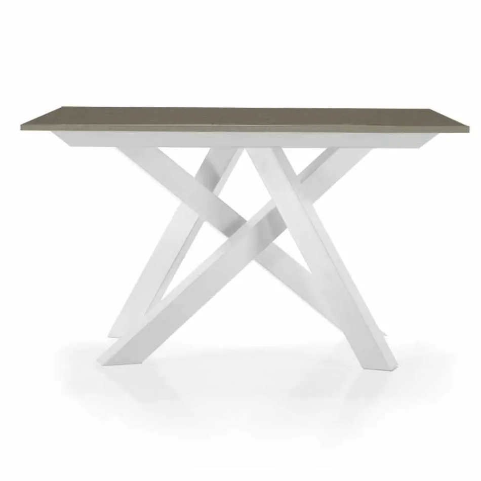 Extendable Table Console up to 325 cm in Melamine Made in Italy – Settimmio Viadurini