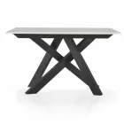 Extendable Table Console up to 325 cm in Melamine Made in Italy – Settimmio Viadurini