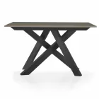Extendable Table Console up to 325 cm in Melamine Made in Italy – Settimmio Viadurini