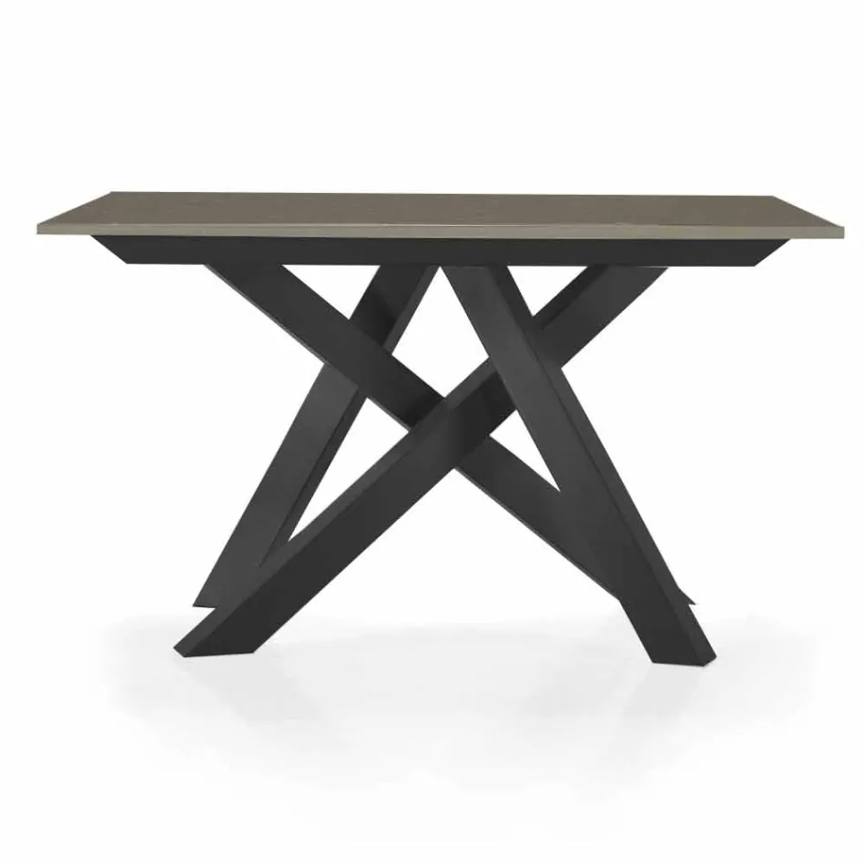 Extendable Table Console up to 325 cm in Melamine Made in Italy – Settimmio Viadurini