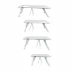 Extendable Table Console up to 325 cm in Melamine Made in Italy – Settimmio Viadurini