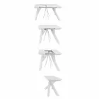 Extendable Table Console up to 325 cm in Melamine Made in Italy – Settimmio Viadurini