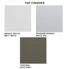 Extendable Table Console up to 325 cm in Melamine Made in Italy – Settimmio Viadurini