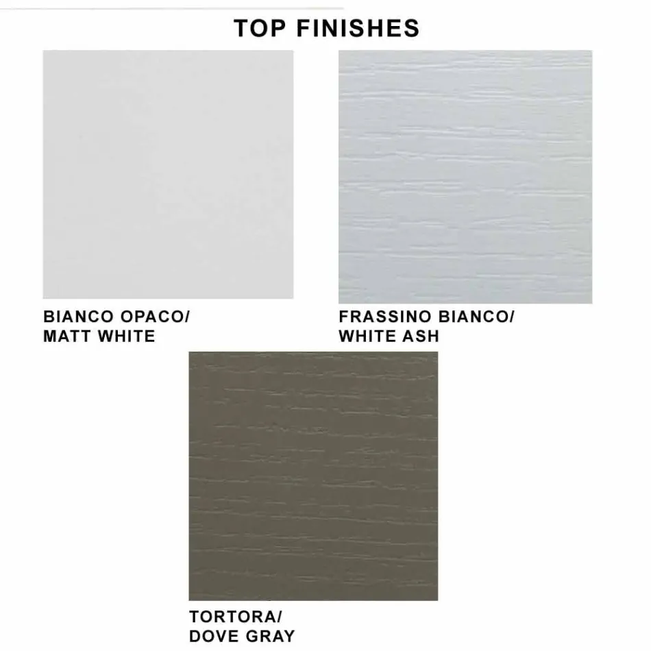 Extendable Table Console up to 325 cm in Melamine Made in Italy – Settimmio Viadurini