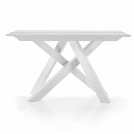 Extendable Table Console up to 325 cm in Melamine Made in Italy – Settimmio Viadurini