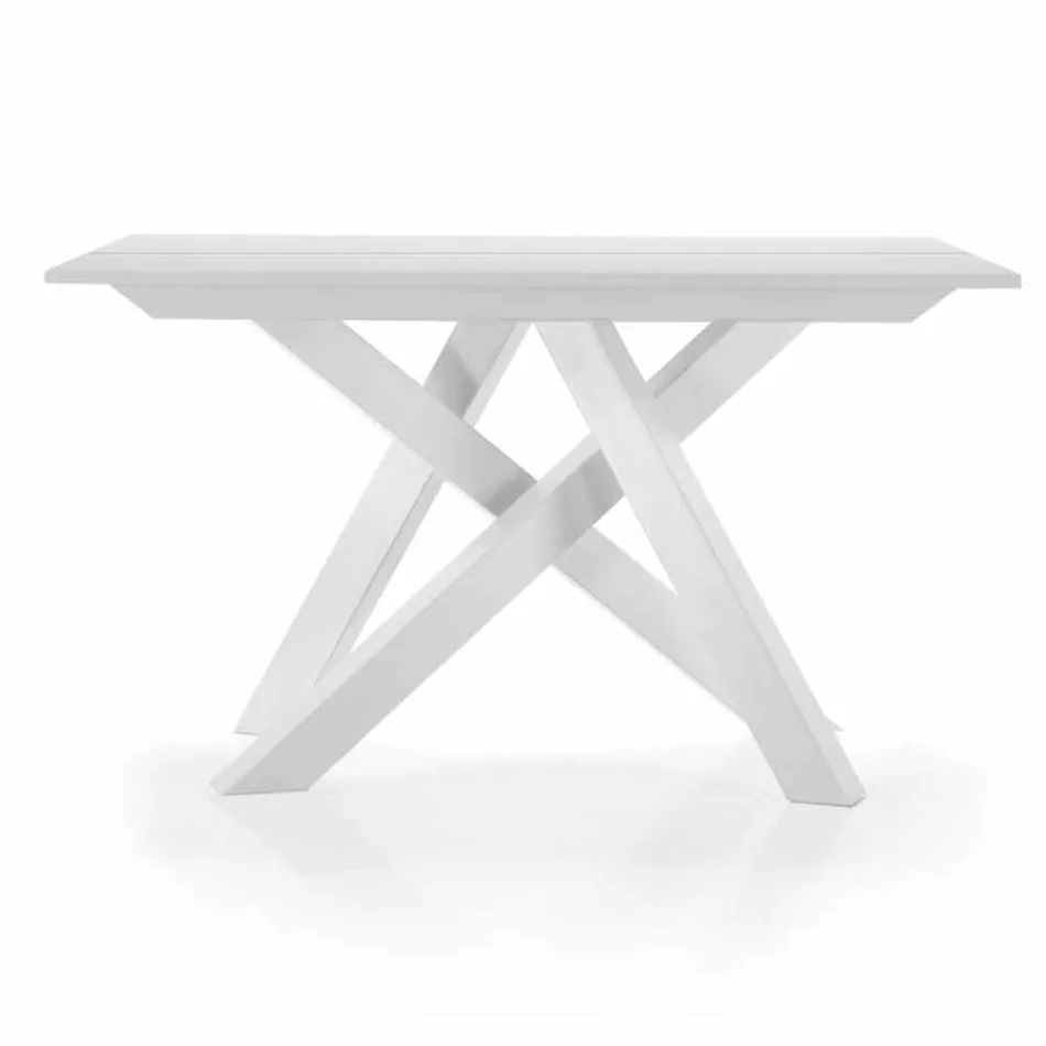 Extendable Table Console up to 325 cm in Melamine Made in Italy – Settimmio Viadurini