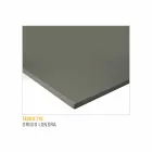 Kitchen Table in Laminated Fenix and Black Aluminum Made in Italy - Lingotto Viadurini