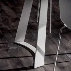 Kitchen Table in HPL with Fine Made in Italy Metal Base - Pinocchio Viadurini