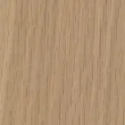 Kitchen Table in Extra-clear Glass with Wooden Legs Made in Italy - Super Viadurini