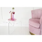 Design Coffee Table in Transparent or Smoked Plexiglass - Draco Viadurini