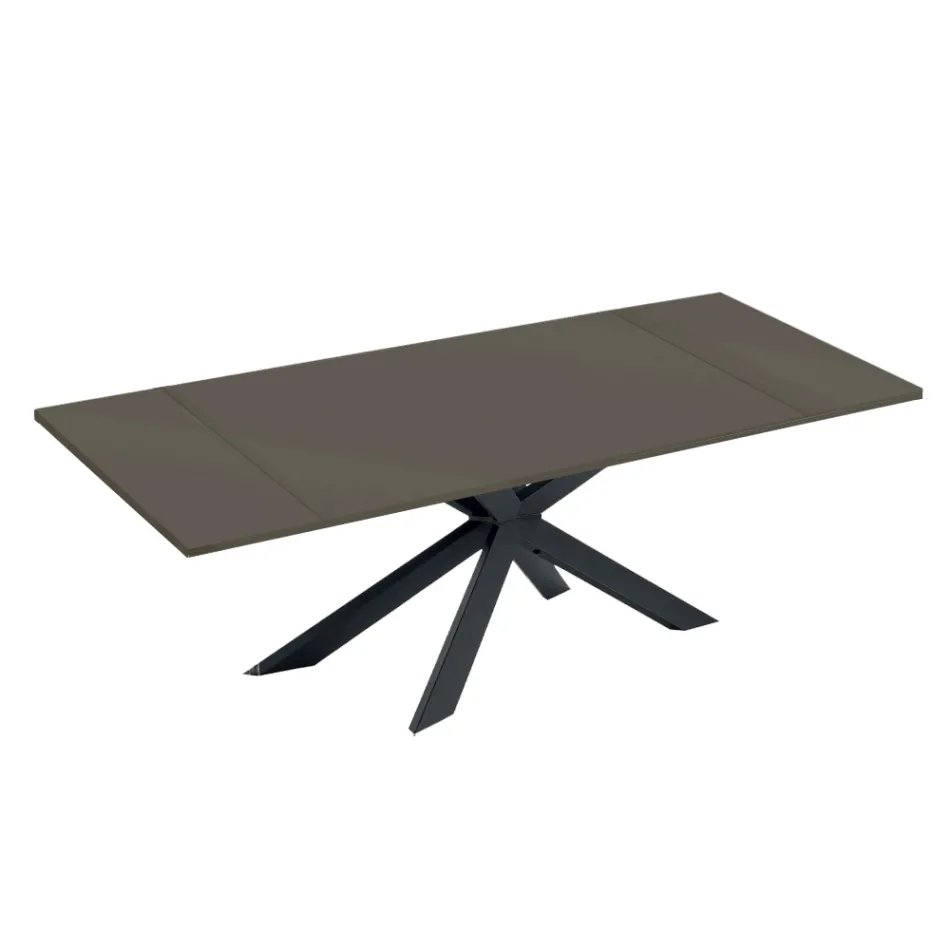 Fenix Kitchen Table Extendable up to 300 cm Made in Italy - Grotta Viadurini