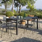 Outdoor Table Extendable to 250 cm in Metal Made in Italy - Beverly Viadurini