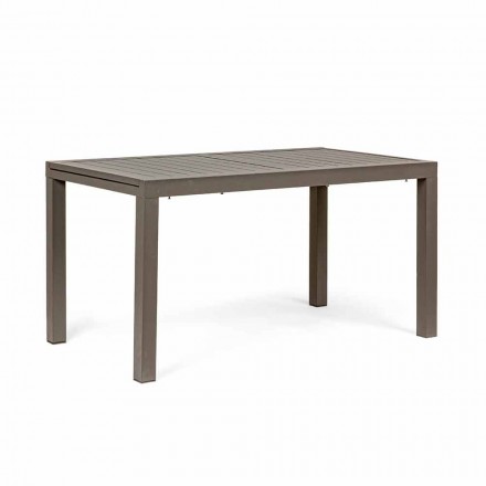 Extendable Outdoor Table Up to 240 cm in Aluminum, Homemotion - Arold Viadurini