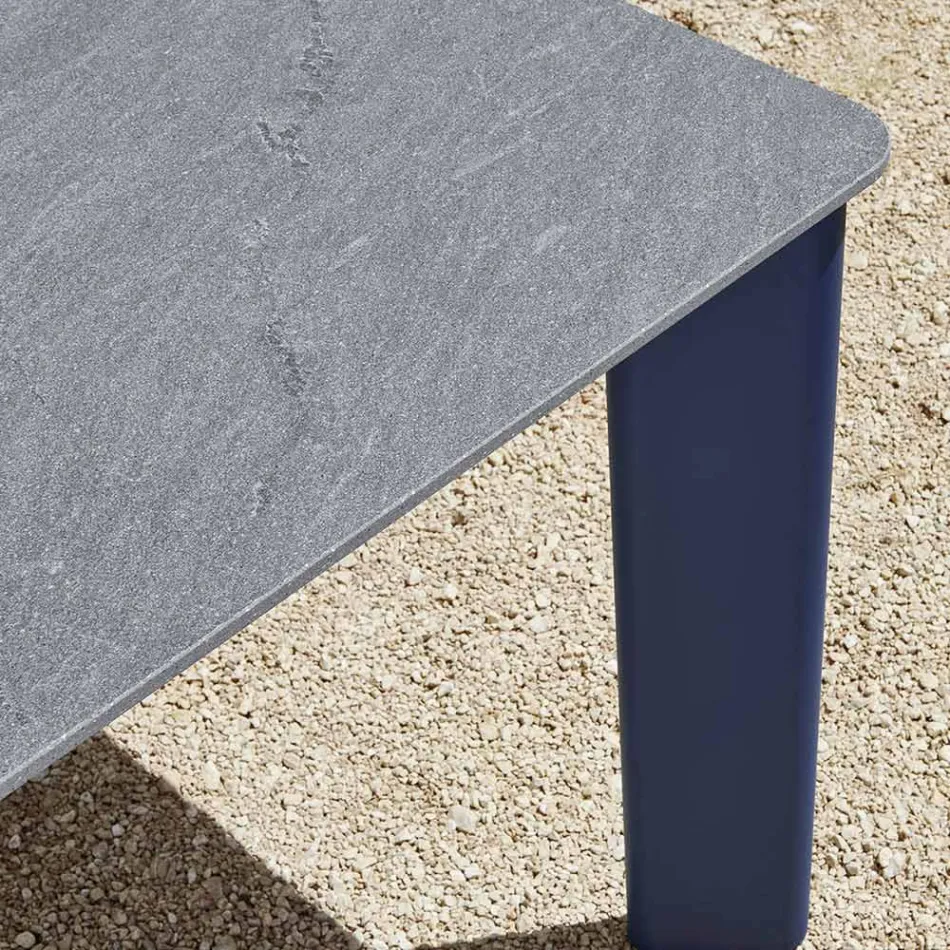 Outdoor Table Top Hpl or Ceramic Made in Italy - Plinto by Varaschin Viadurini