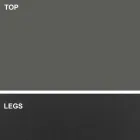 Barrel Dining Table in Fenix and Luxury Made in Italy Steel - Settimmio Viadurini