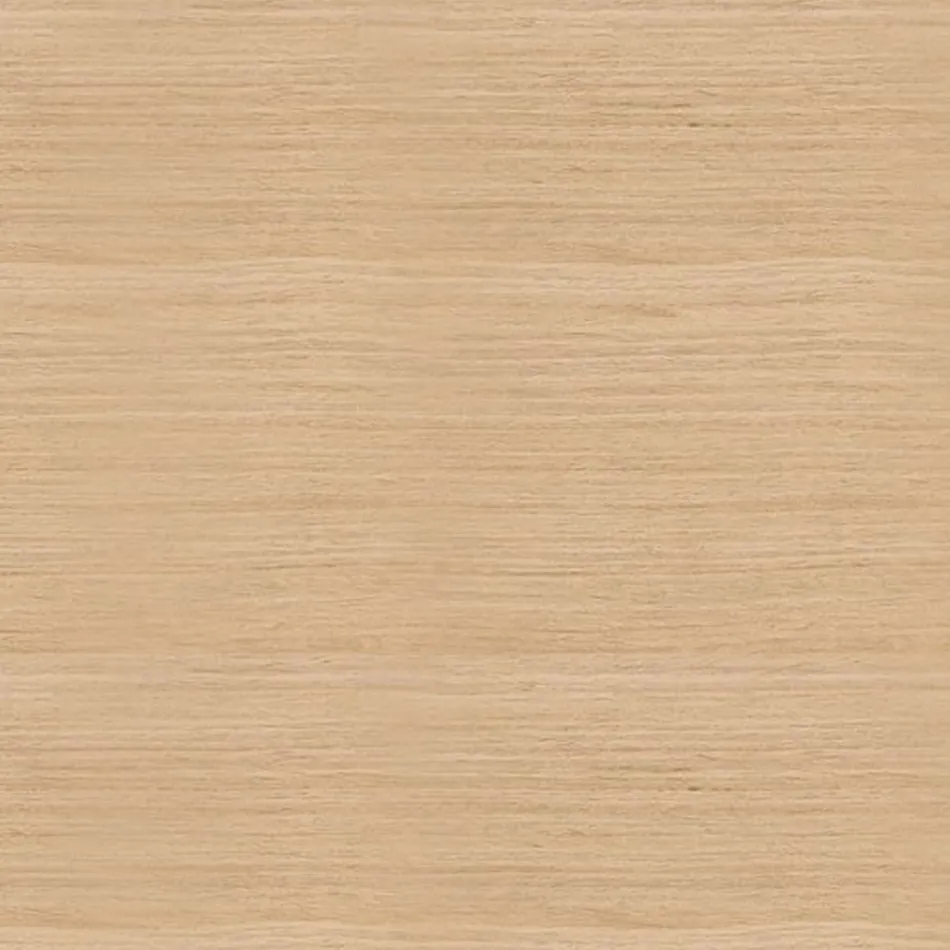 Barrel Dining Table in Wood and Black Metal Made in Italy - Alfero Viadurini