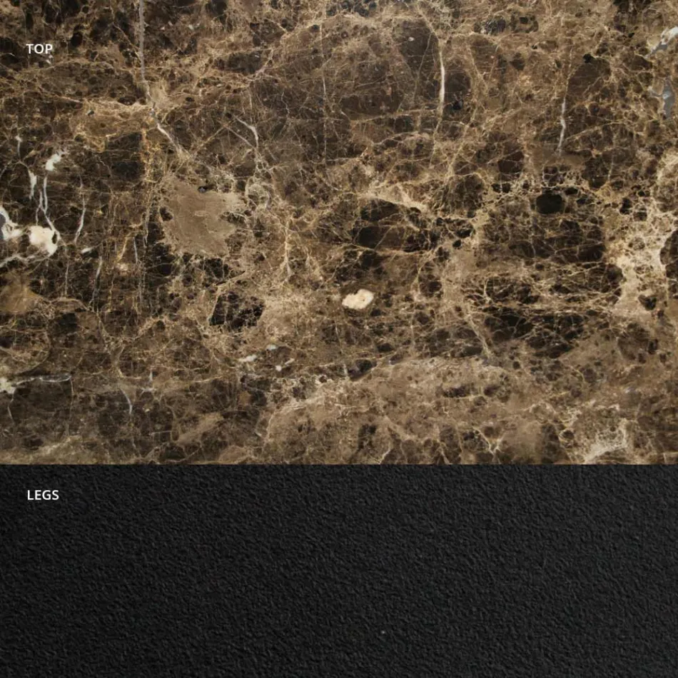 Dining Table Extendable to 300 cm in Made in Italy Hypermarble - Grotta Viadurini