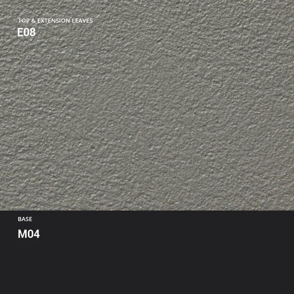 Metal Dining Table Extendable to 310 cm Made in Italy - Euclide Viadurini