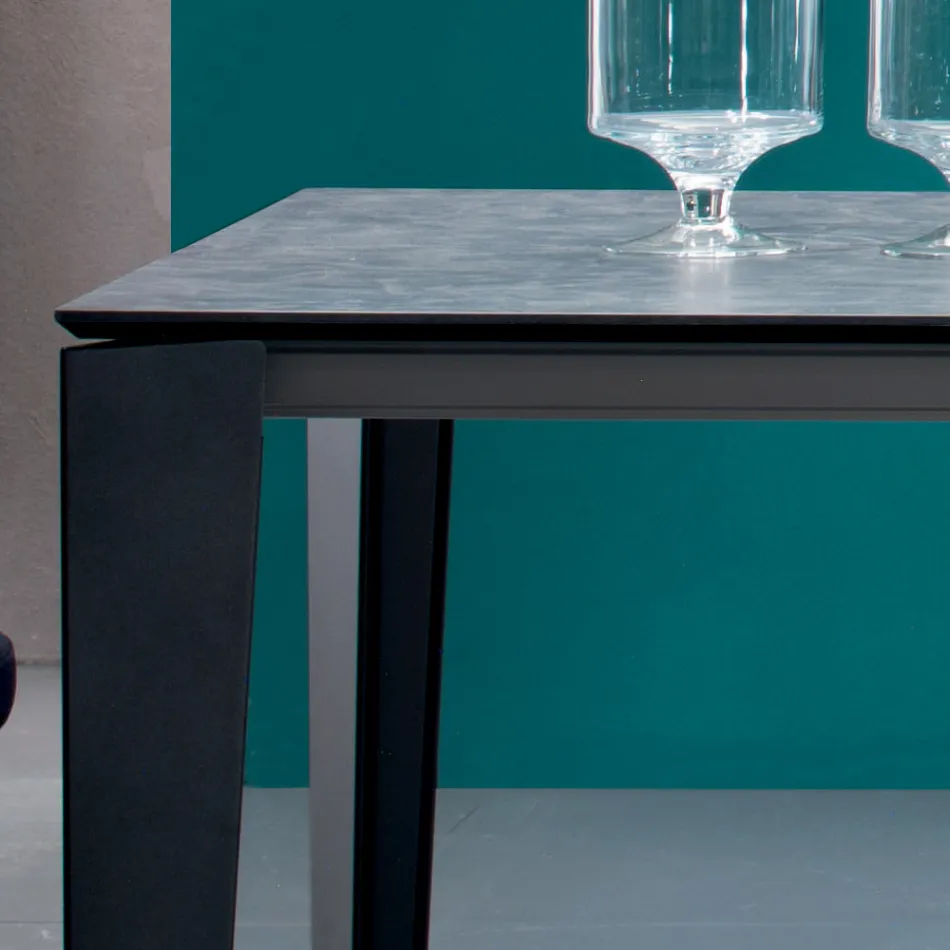 Dining Table Extendable to 325 cm in Laminate Made in Italy - Settanta Viadurini