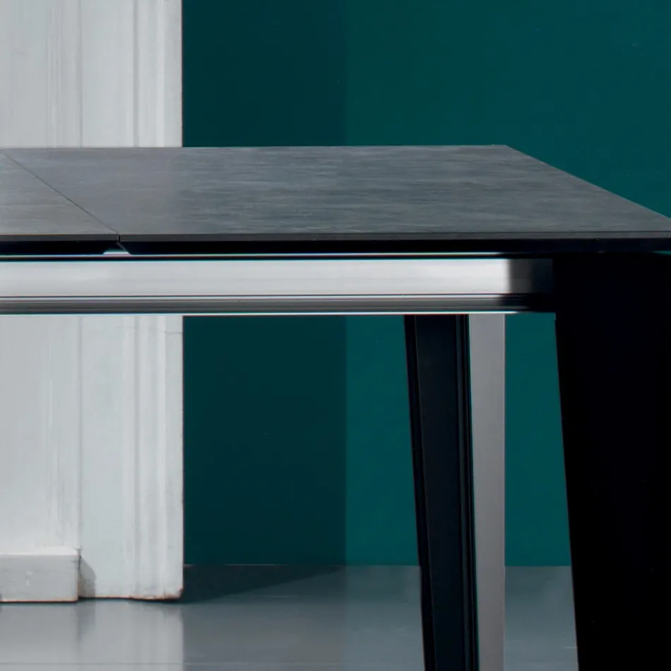 Dining Table Extendable to 325 cm in Laminate Made in Italy - Settanta Viadurini