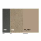 Extendable Dining Table Up to 170 cm in Ceramic Made in Italy - Tremiti Viadurini