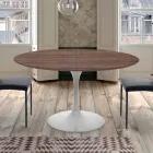 Extendable Dining Table Up to 170 cm in Laminate Made in Italy - Dollars Viadurini