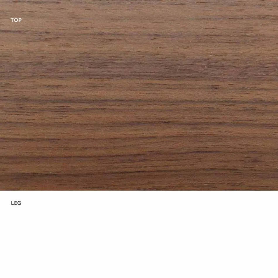 Extendable Dining Table Up to 170 cm in Wood Made in Italy - Dollars Viadurini