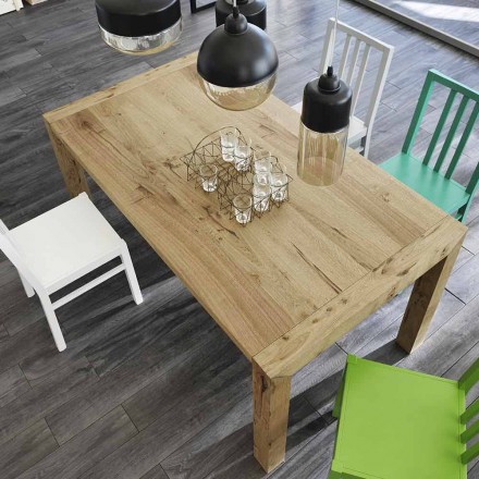 Ciro oak extending table up to 240 cm Viadurini