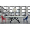 Extendable Glass Dining Table up to 300 cm Made in Italy - Settimmio
