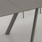 Extendable Dining Table up to 280 cm in Fenix Made in Italy - Lingotto Viadurini