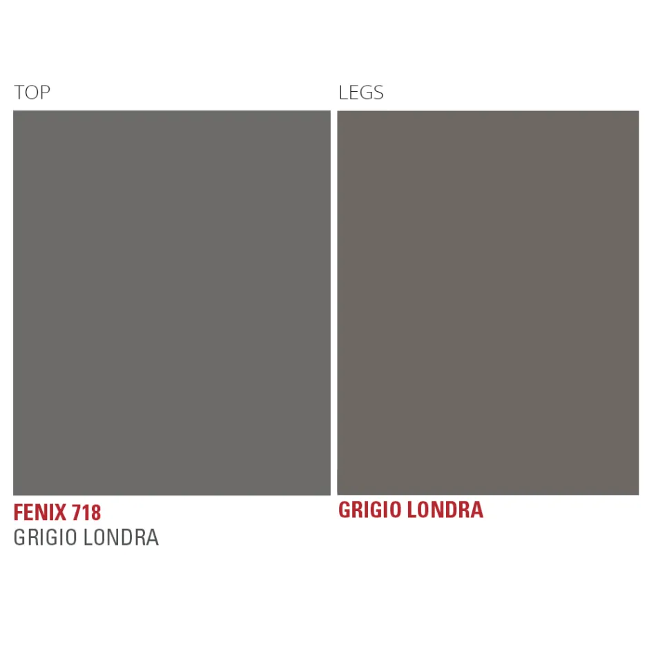 Extendable Dining Table up to 280 cm in Fenix Made in Italy - Lingotto Viadurini