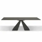 Extendable Dining Table Up to 300 cm in Fenix Made in Italy - Dalmata Viadurini