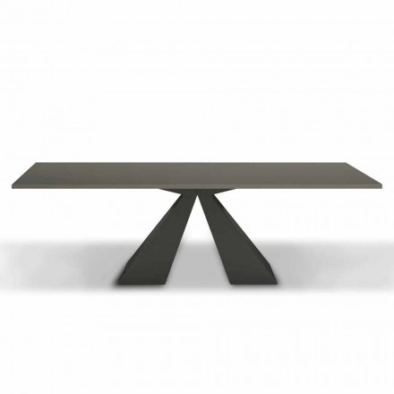 Extendable Dining Table Up to 300 cm in Fenix Made in Italy - Dalmata Viadurini