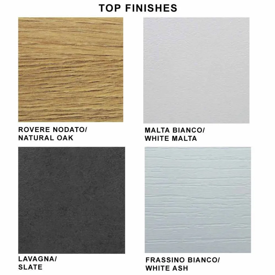 Extendable Dining Table Up to 300 cm in Laminate Made in Italy - Grotta Viadurini