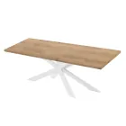 Extendable Dining Table up to 300 cm in Laminate Made in Italy - Grotta Viadurini