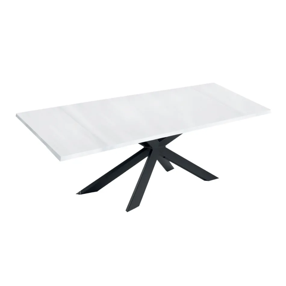 Extendable Dining Table up to 300 cm in Laminate Made in Italy - Grotta Viadurini